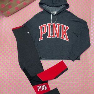 Victoria Secret PINK Hoodie & Leggings Set